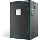 Mars Hydro 120x120x200cm Tente de Culture Intérieure Boîte de Culture 1680D Plantes Mylar Chambre Réfléchissante Home Box Noir