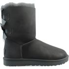 UGG AUSTRALIA Bottes UGG W Bailey Bow 2 Gris - Peau de mouton double face