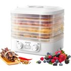 ROSEDOES Déshydrateur Alimentaire électrique,5 Plateaux transparents Amovibles,Température réglable 15-70°C