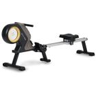 Rameur pliable - SportPlus SP-MR-020-B - Système de freinage magnétique - 8 niveaux de résistance - Noir