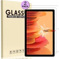 [2 Pièces] Protection Ecran pour Samsung Galaxy Tab A7 10.4" (2020) SM-T500/ SM-T505 Tablette Film de Protecteur Vitre Tactile Anti-