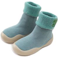 Chaussettes Pour Bébé Chaussures Antidérapantes Chaussons Respirants - Vert - Unisexe - 0-5 ans