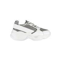 Chaussures de sport EMPORIO ARMANI pour femmes - Blanc - Lacets - Synthétique