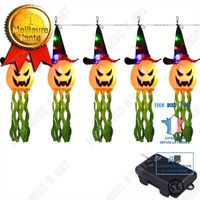 TD® 5 séries de jack-o-lanternes colorées lumières décoratives d'Halloween lumières fantômes citrouille décoration d'ambiance de cha
