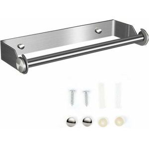 Porte-sopalin Mural En Bois : Distributeur Papier Aluminium + étagère à épices | Gain De Place Cuisine