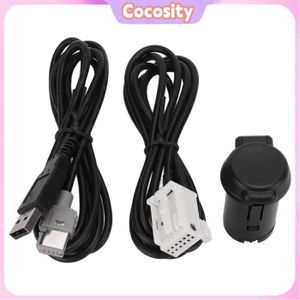 Cable Auxiliaire MP3 Pour Autoradio Peugeot 207 + 2 Clés D'extraction - Neuf