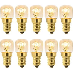 E14 15W réfrigérateur ampoule LED lampe à filament de tungstène ampoules  lumière jaune 