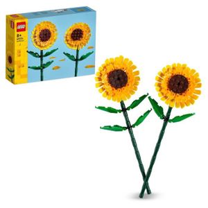 ASSEMBLAGE CONSTRUCTION LEGO® 40524 Creator Tournesols, Kit de Construction de Fleurs Artificielles, Chambre d'Enfant ou Décoration de Maison