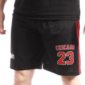 SHORT DE BASKET-BALL Short Basketball Noir Homme Sport Zone Chicago Bulls