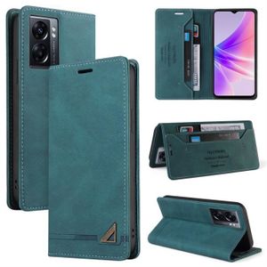 Coque à Rabat (Flip) Pour Oppo A57 4G / A57s – Style Livre – Couleur Bleu – TPU – Marque MTB – Neuf Sous Emballage