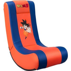SIÈGE GAMING DBZ Dragon Ball Z- Fauteuil gamer à bascule Rock'n'seat junior- Siège  gaming enfant / Adolescent licence officielle
