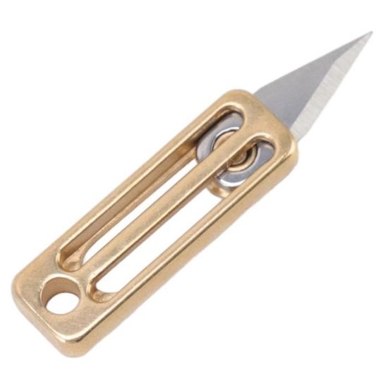 WESN Microblade SN01-0, D2, Titanium, couteau de poche
