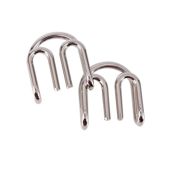 Set De 16 Casse-Têtes Métalliques - Puzzles De Démêlage Pour Enfants Et Adultes | Défi IQ