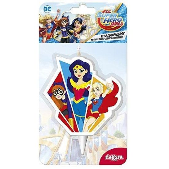 Bougie Super Hero Girl Deco Gateau Anniversaire Enfant 558 Cdiscount Maison