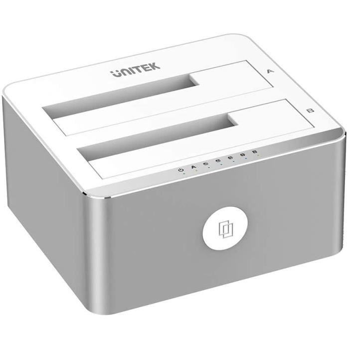 Station d'accueil pour disque dur SATA-IDE - USB-eSATA + Lecteur de