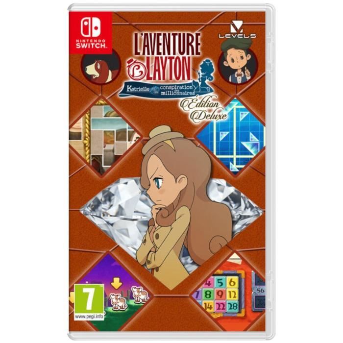 Nintendo 'Aventure LaytonTM : Katrielle et la conspiration des millionnaires Édition Deluxe [video game] - vue 4