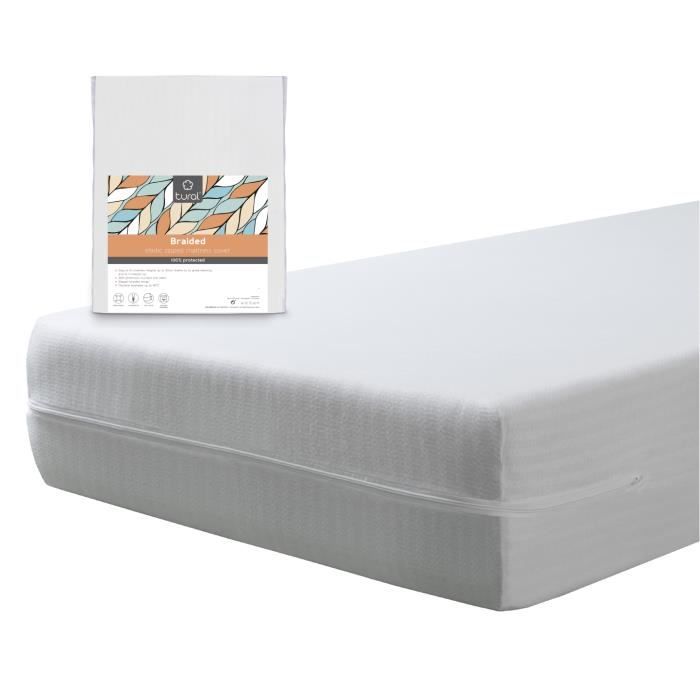 Protège-Matelas Coolplus® Imperméable Grands Bonnets | Linge des Familles