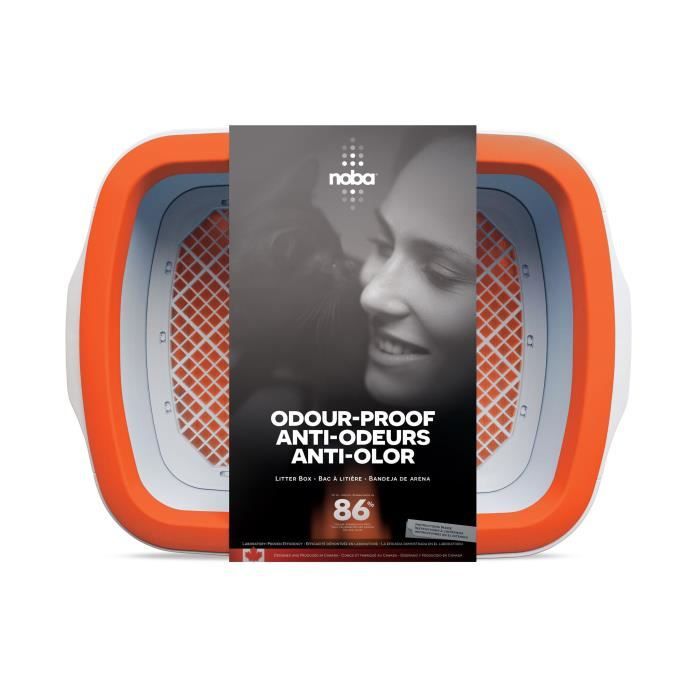 NOBA Bac à Litière - Orange