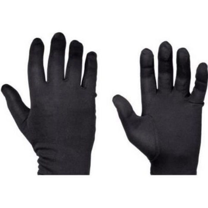 Paire de sous gant de coloris noir en taille S pour la saison d'hiver Vicma Taille S