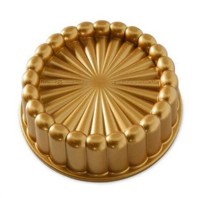Charlotte moule à gâteau, taille unique, or Thanksgiving noël famille gâteau moule accessoires de cuisine*DD9602