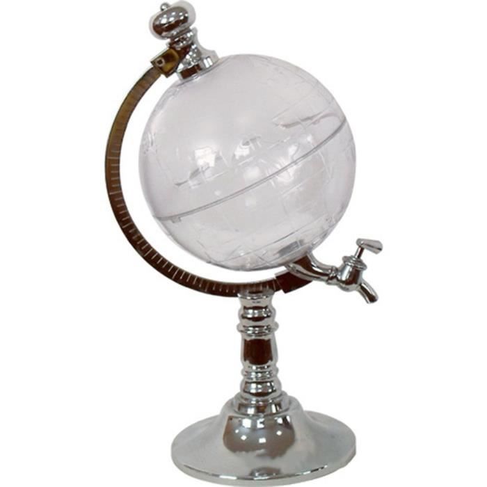 Tire-Bouchon,Conception Unique Mini Globe forme maison boîte de nuit boisson distributeur d'alcool bière liquide distributeur de #C