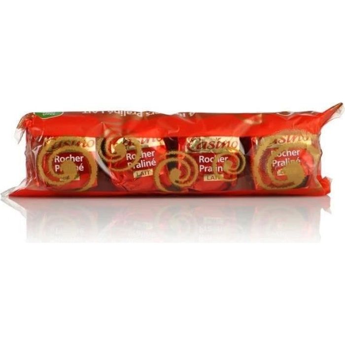 Rochers pralinés chocolat au lait - 4x 35 g