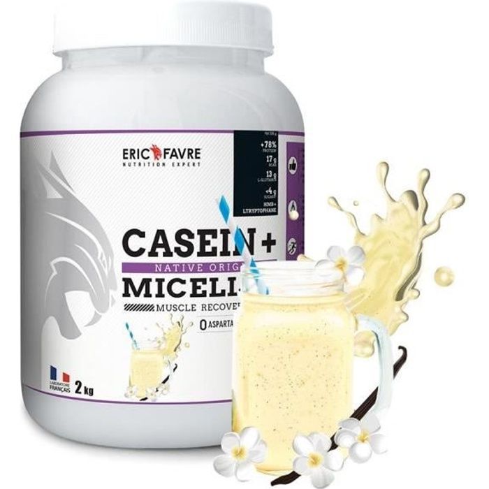 Eric Favre - Casein + - Proteines - Vanille - 750g