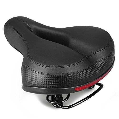 GOBRO Selle Vélo, ultra confortable pour VTC Vélo de Ville Noir