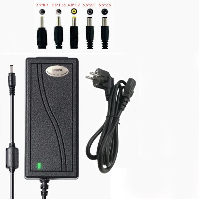 Bloc d'alimentation adaptateur secteur 9V 6A 54W