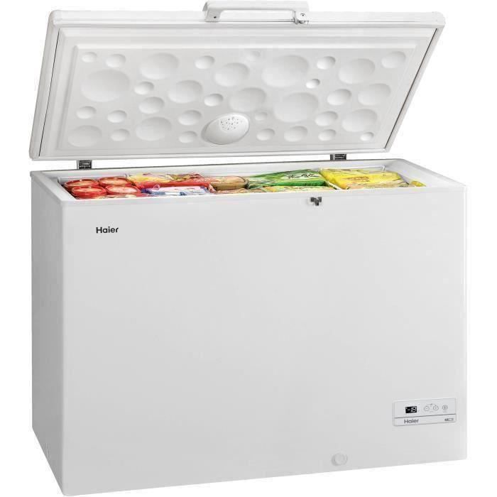 HAIER HCE319F - Congélateur coffre - 310L - Froid statique - L110 x H84,5 cm - Blanc