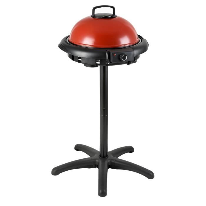 TEAM KALORIK TKG GRB 1003 Barbecure sur pied - Rouge