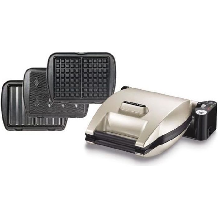 Gaufrier -croque-monsieur LAGRANGE Premium Gaufres + CM + GT
