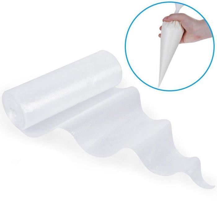 Lictin Poche à Douille Jetables, Poche à Douille Patisserie, 120 Pcs
