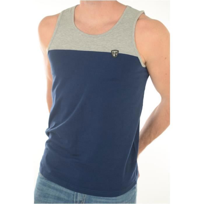 Débardeur bicolore Vulcano -REDSKINS Bleu Homme