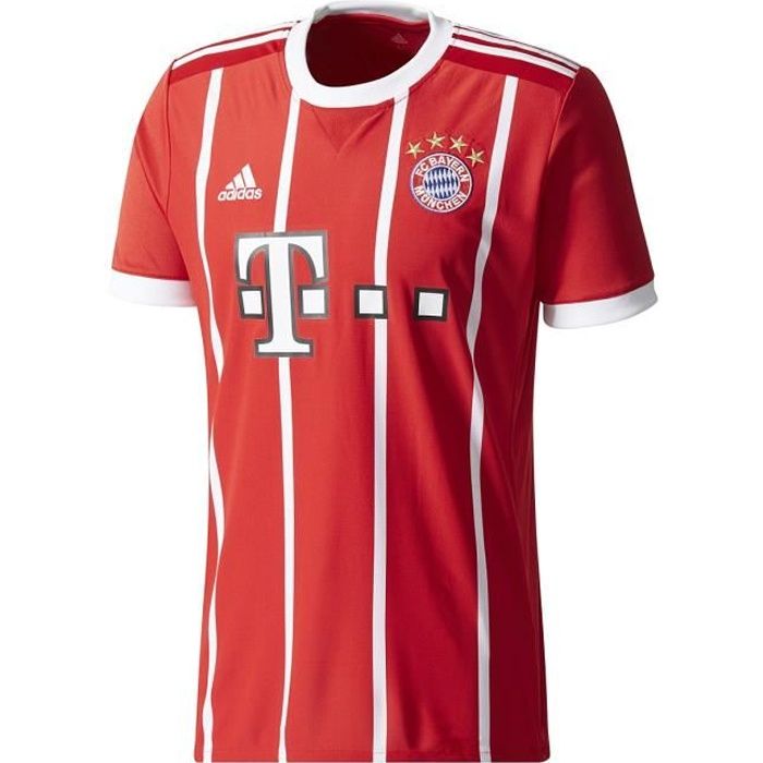 ADIDAS Maillot de football Bayern Domicile 17 - Homme - Rouge