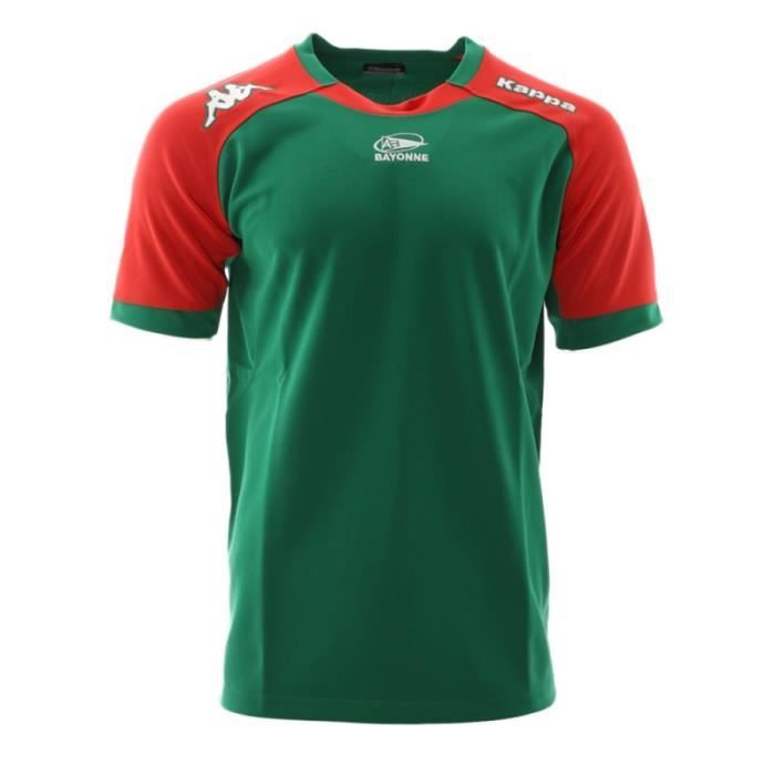 Aviron Bayonnais Maillot de rugby vert homme Kappa