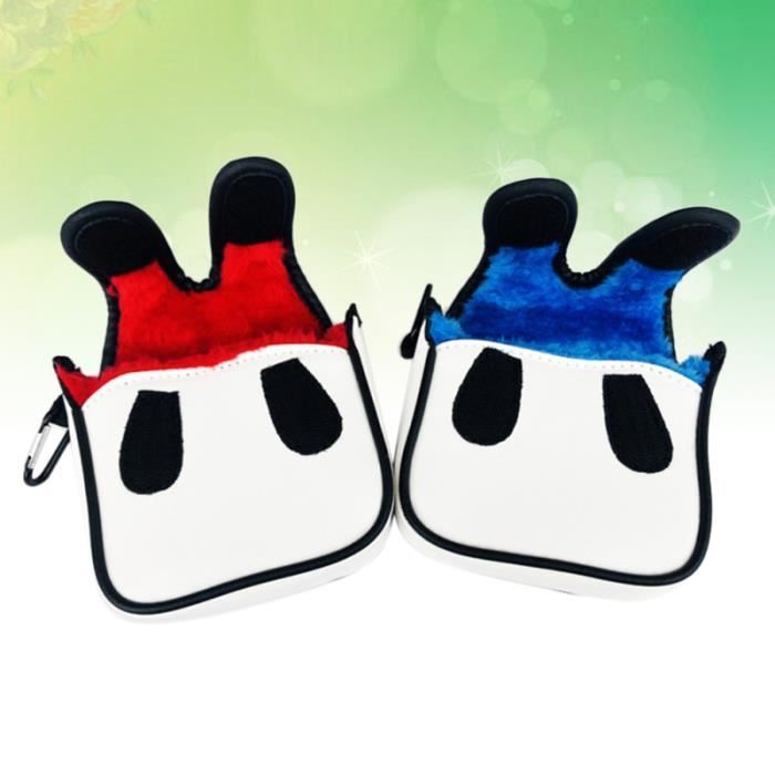 PU Golf Putter Cover Headcover Club Head Square Putters Cap (Random Color) BALLON DE FOOTBALL