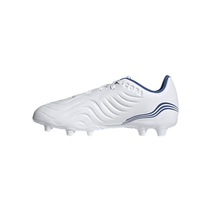 Chaussures ADIDAS Copa SENSE3 FG Blanc-Bleu - Mixte/Enfant