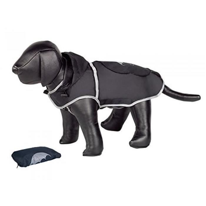 NOBBY 68452 MANTEAU DE PLUIE POUR CHIEN RAINY 32 CM (NOIR)
