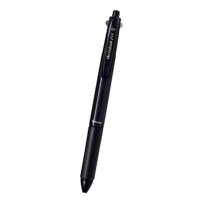 Japon Pilot BKHAB-40F-B Instrument d'écriture Stylo multifonctions, Acro Ball 2+1
