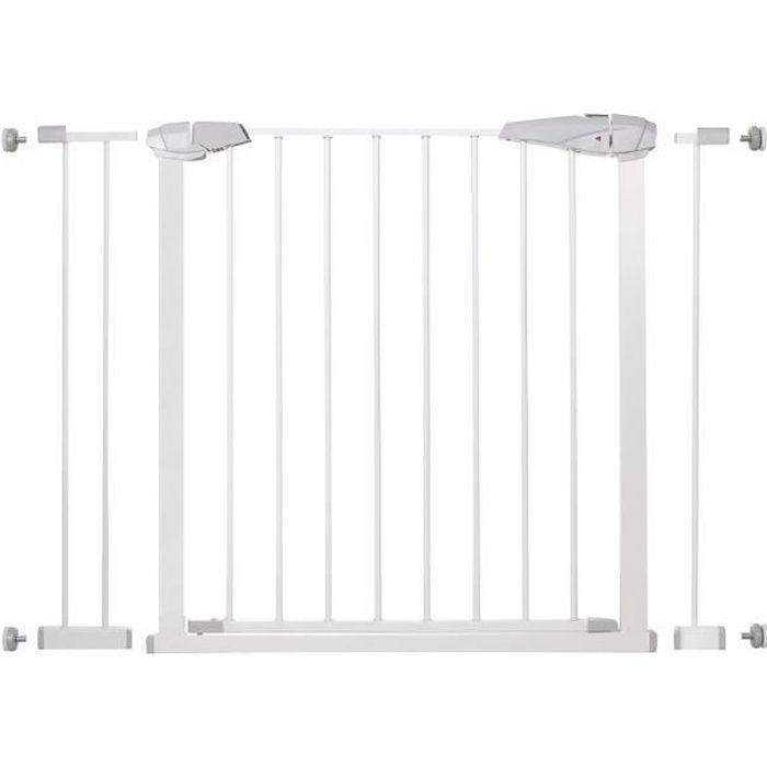 SPRINGOS® Barrière de Sécurité Bébé, Enfant pour Escaliers, Portes 76-106 cm