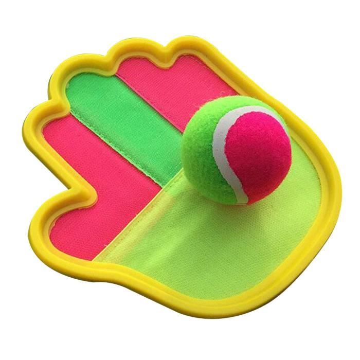 1 Pc Paddle Tennis Toy Set Toss Game Sports Funny and Catch Bat Ball Disc for Beach Outdoor Indoor JOUET