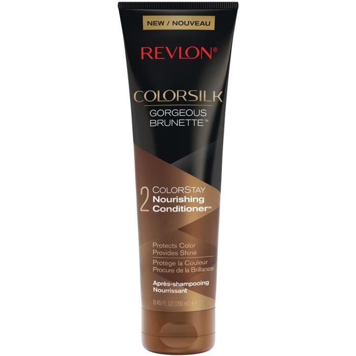 REVLON Après-shampoing nourrissant Colorsilk - Gorgeous Brunette - 250 ml