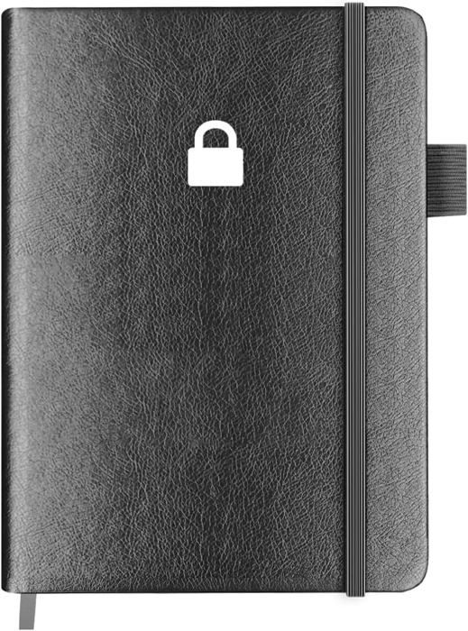 Carnet De Mots De Passe Avec Onglets A-Z - 56 Pages, Format A6, Couverture Rigide, élastique (14.5x12 Cm) - 3