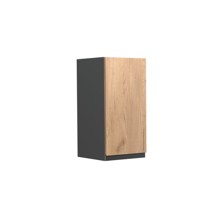 Elément haut de cuisine R-Line 30cm J-Shape Chêne de force doré/Anthracite Vicco 39755