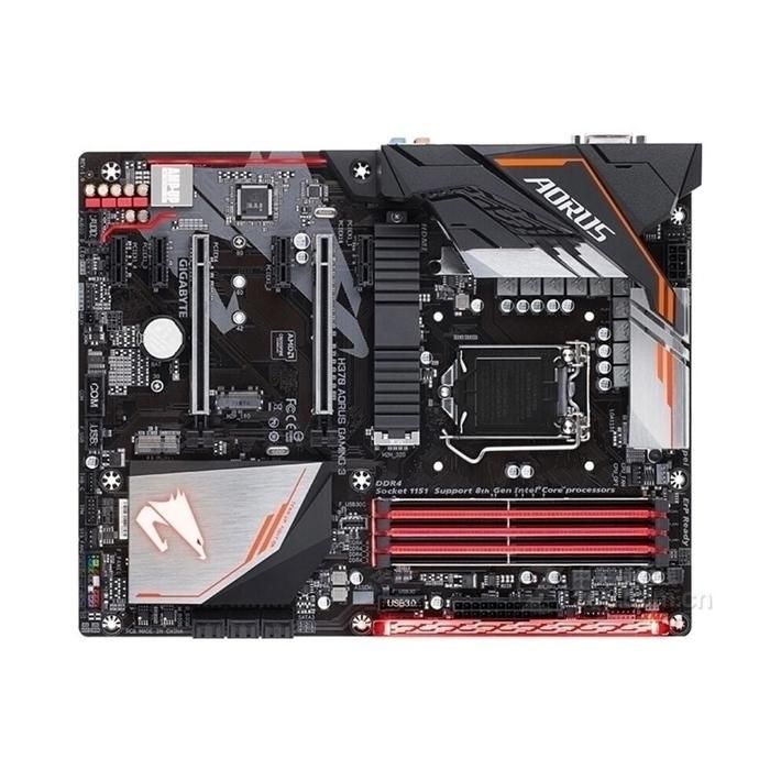 Carte mère GIGABYTE H370 AORUS Gaming 3 Intel H370 Socket LGA1151 4xDDR4 SDRAM 64GB ATX - Gigabyte