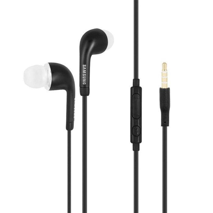 Écouteurs filaires EHS64AVFBE Jack 3 5 mm microphone intra auriculaire 1 2 Samsung emballage en vrac