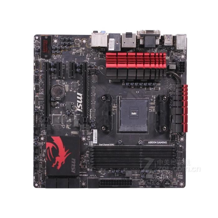 Carte mère MSI A88XM GAMING AMD A88X Socket FM2/FM2+ 4xDDR3 SDRAM 32 Go Micro ATX - Reconditionné MSI sur Cdiscount Seconde Vie
