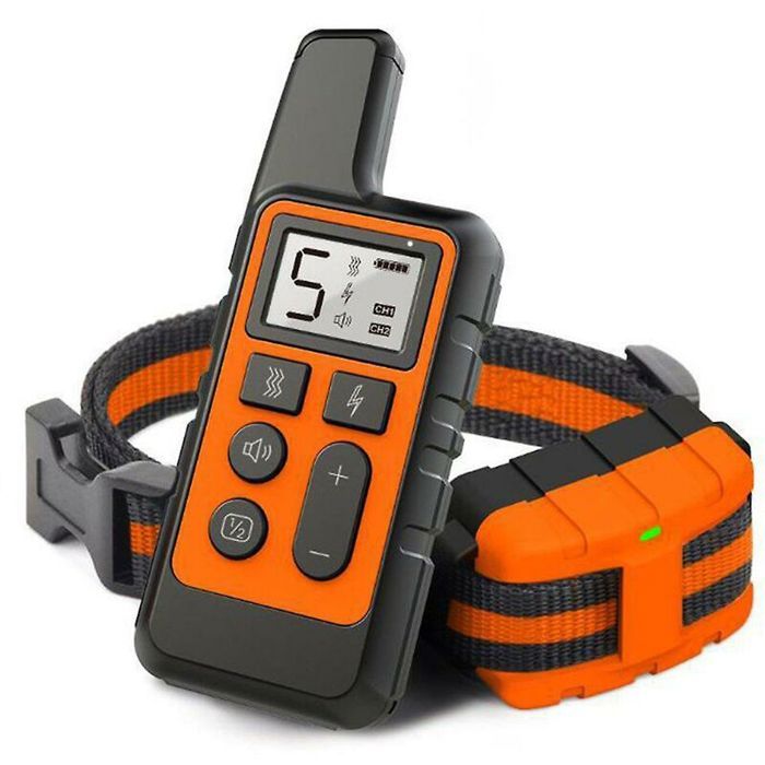 Meilleurs prix pour Pet 500m Waterproof Rechargeable Remote Control Dog Training CollarOrange