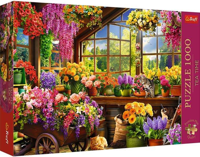 Puzzle - TREFL - Puzzle 1000 printemps - 1000 pièces - Multicolore - 683 x 48 cm